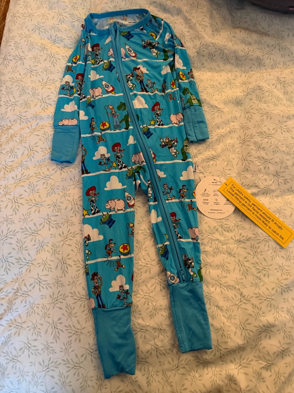 Little Sleepies Blue Toy Story Zippy